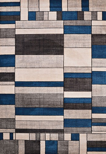 Blue rows blocks cubes - blue,