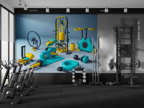 Chest expander rowing - 3d,